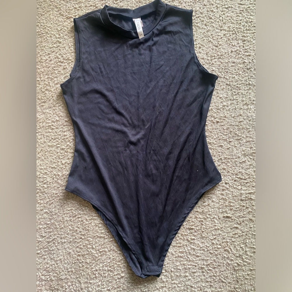 Cacia Bodysuit Sleeveless Black Size 3X